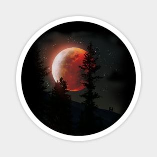 Full beaver moon Magnet